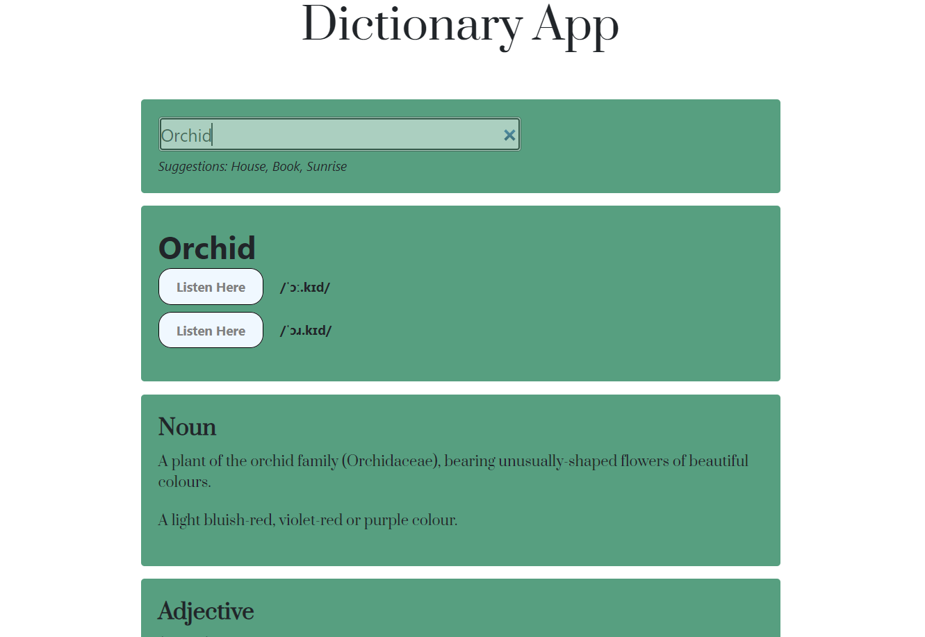 Online Dictionary 